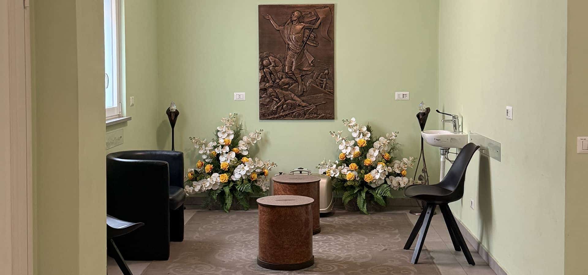 Sala del commiato Onoranze Funebri Mascetti